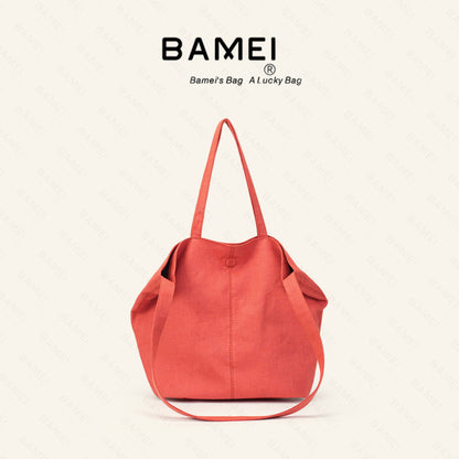Lightweight, spacious, and comfortable linen everyday shoulder/crossbody bag