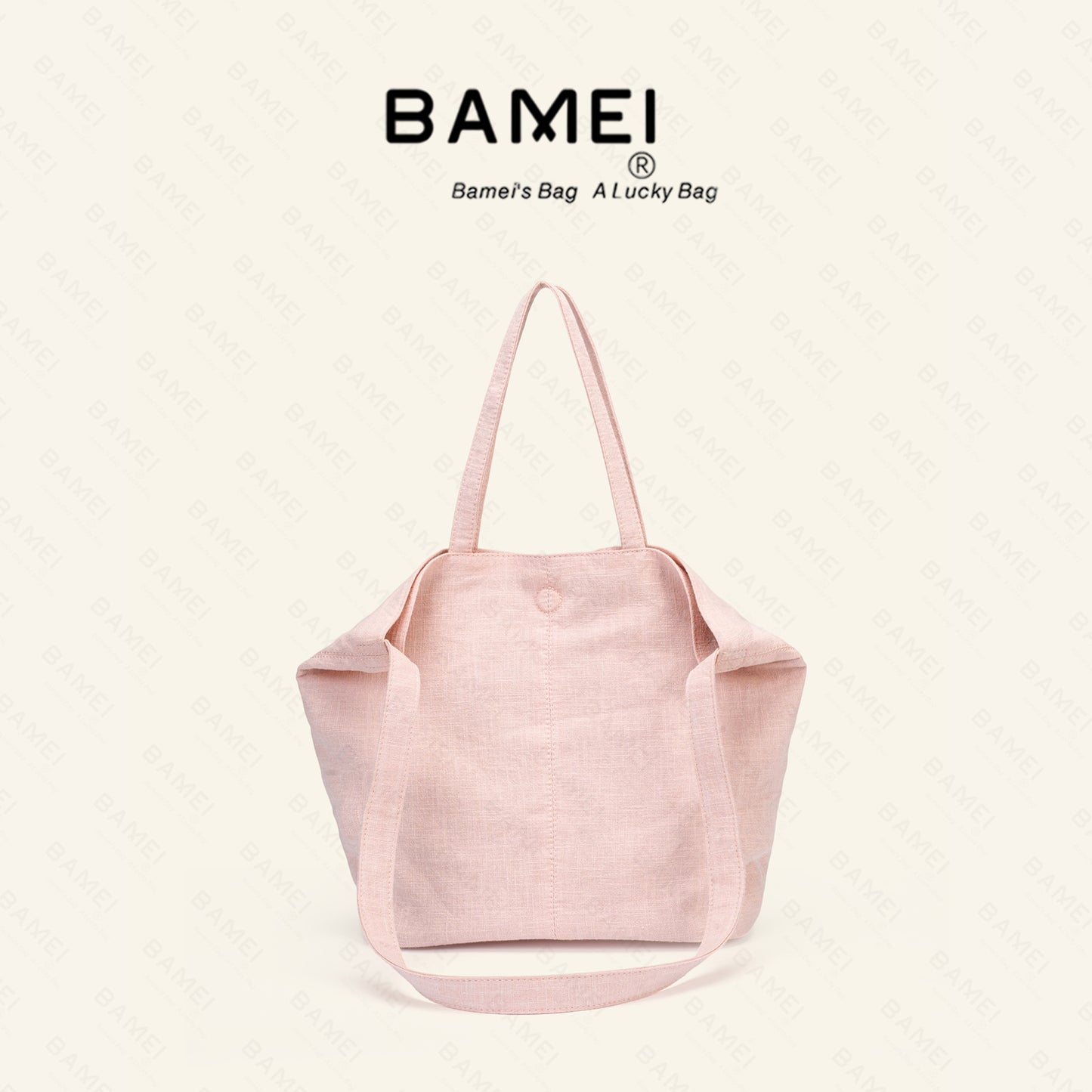 Lightweight, spacious, and comfortable linen everyday shoulder/crossbody bag