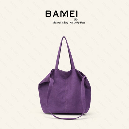 Lightweight, spacious, and comfortable linen everyday shoulder/crossbody bag