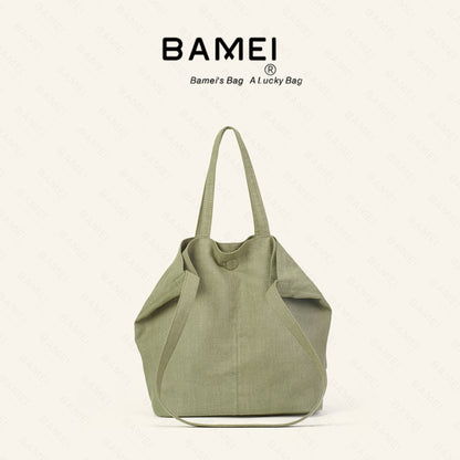 Lightweight, spacious, and comfortable linen everyday shoulder/crossbody bag