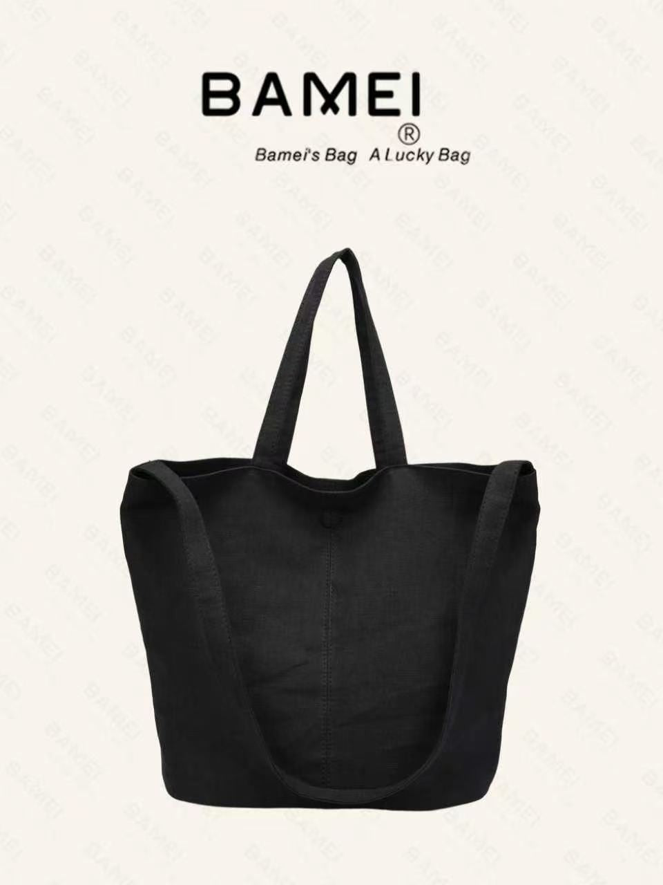 Lightweight, spacious, and comfortable linen everyday shoulder/crossbody bag
